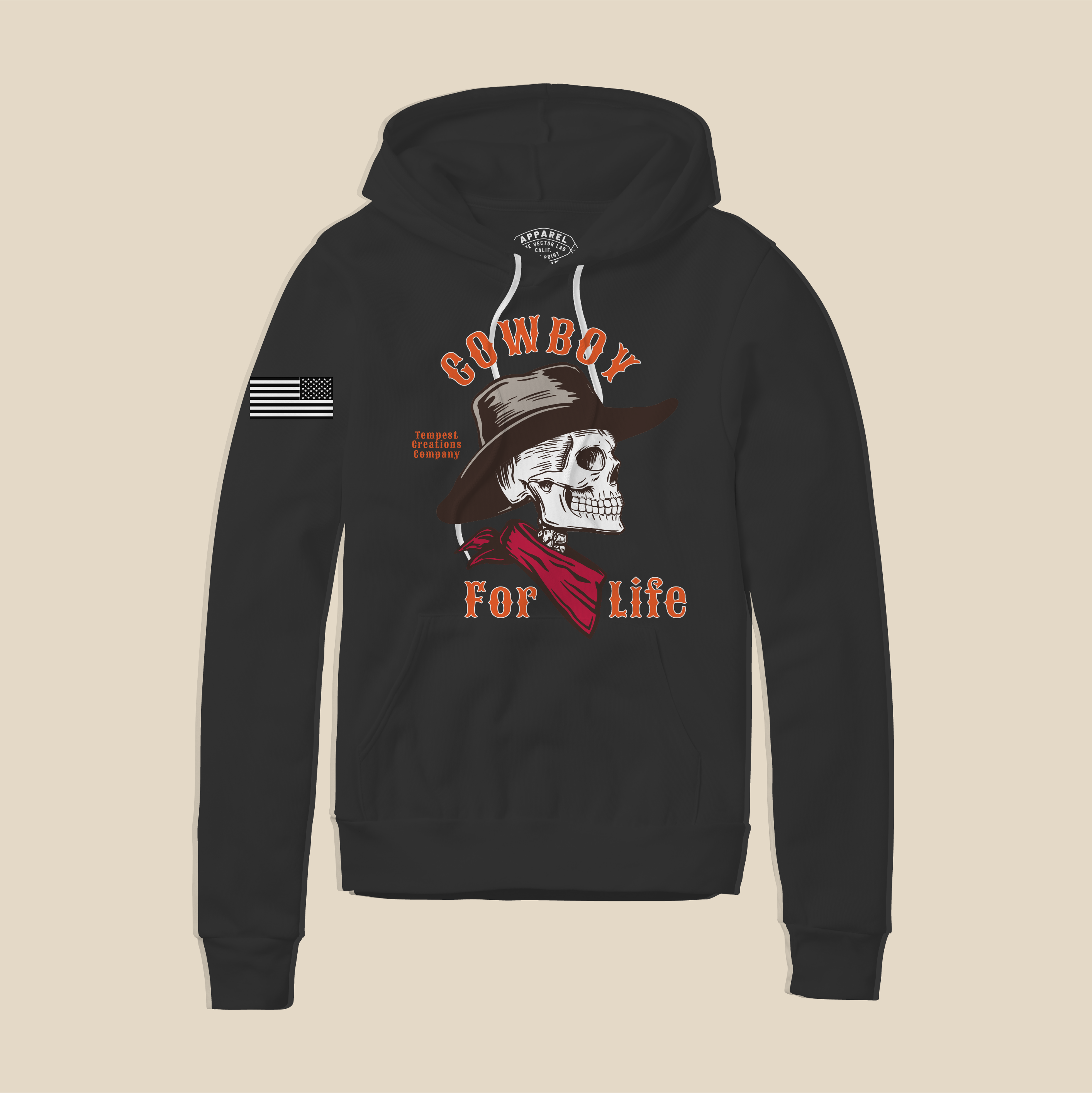 Featured - Cowboy  for life Hoodie