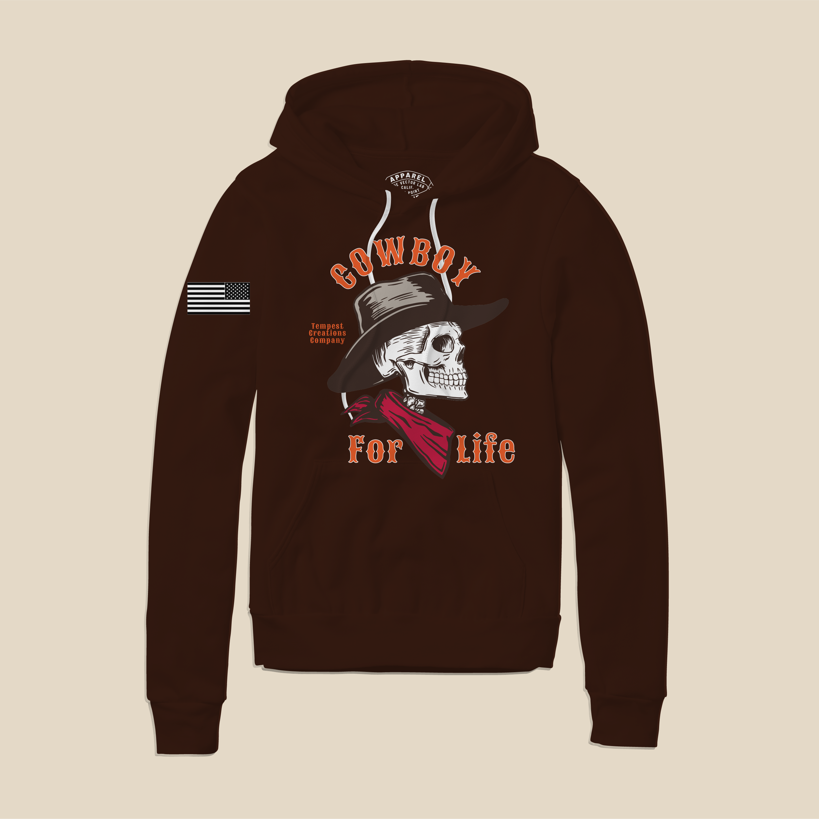 Featured - Cowboy  for life Hoodie