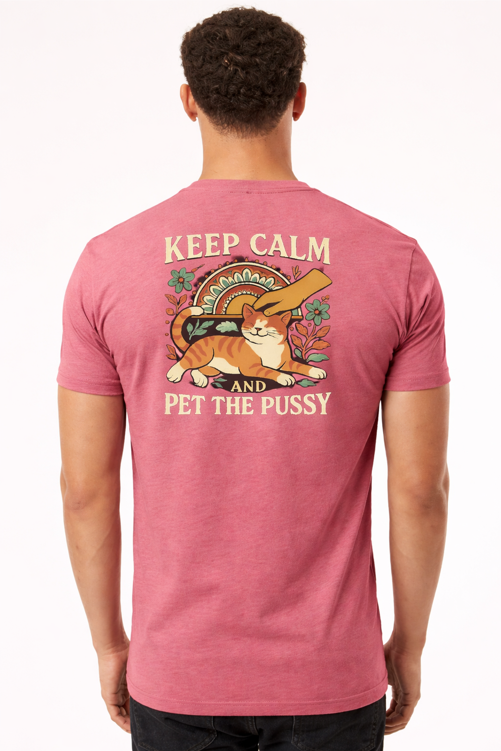 Cup & Claws - Pet the P (kitty) shirt - click to see (adult theme)
