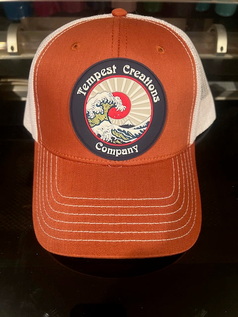 Tempest Logo Trucker Snap Back Quality Hats