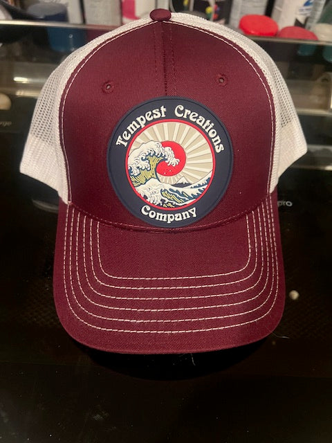 Tempest Logo Trucker Snap Back Quality Hats