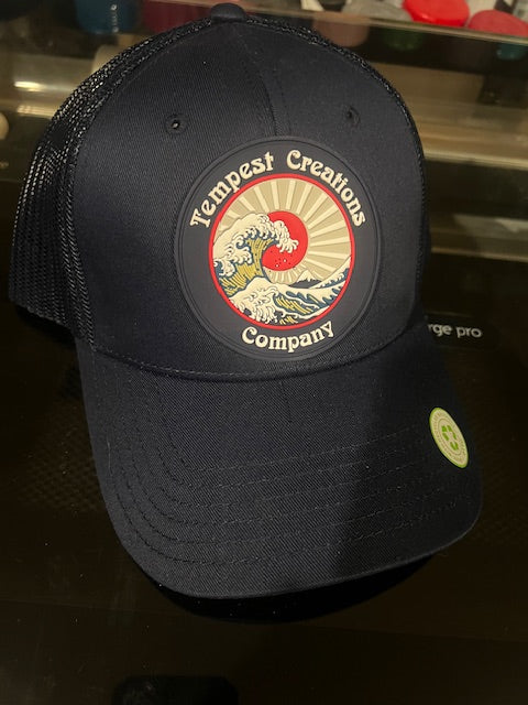 Tempest Logo Trucker Snap Back Quality Hats