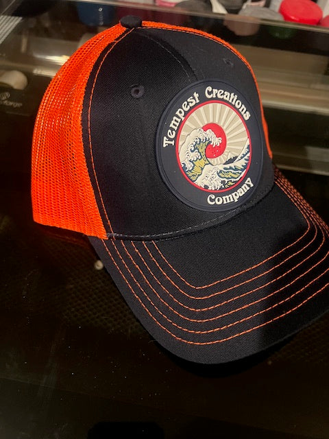 Tempest Logo Trucker Snap Back Quality Hats