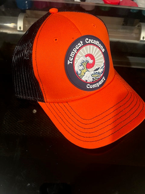 Tempest Logo Trucker Snap Back Quality Hats