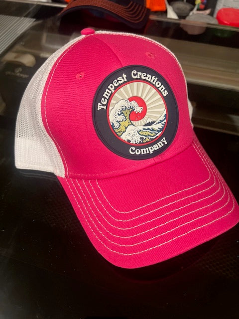 Tempest Logo Trucker Snap Back Quality Hats
