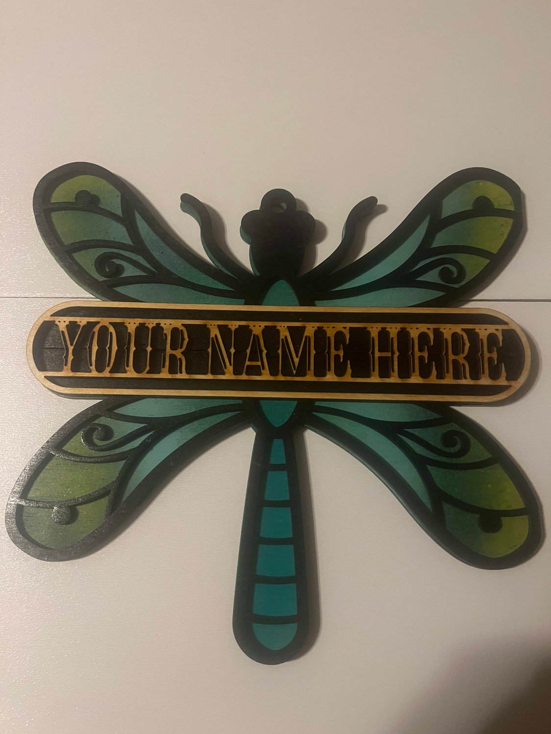 Dragonfly Welcome sign